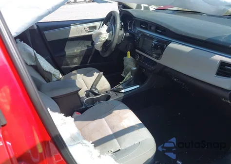 2015 Toyota Corolla Le из США, поврежденный, VIN 2T1BURHE6FC384477